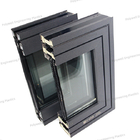 Aluminum Alloy Profile Frame Glass Sliding Window 1.8mm Low-E Glass