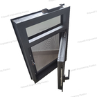 Alloy 6061 Broken Bridge Glass Aluminum System Window Fire Resistant Profile